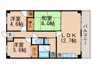 パーソンヒルズの物件間取画像